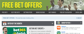 Free Bet Offers Website